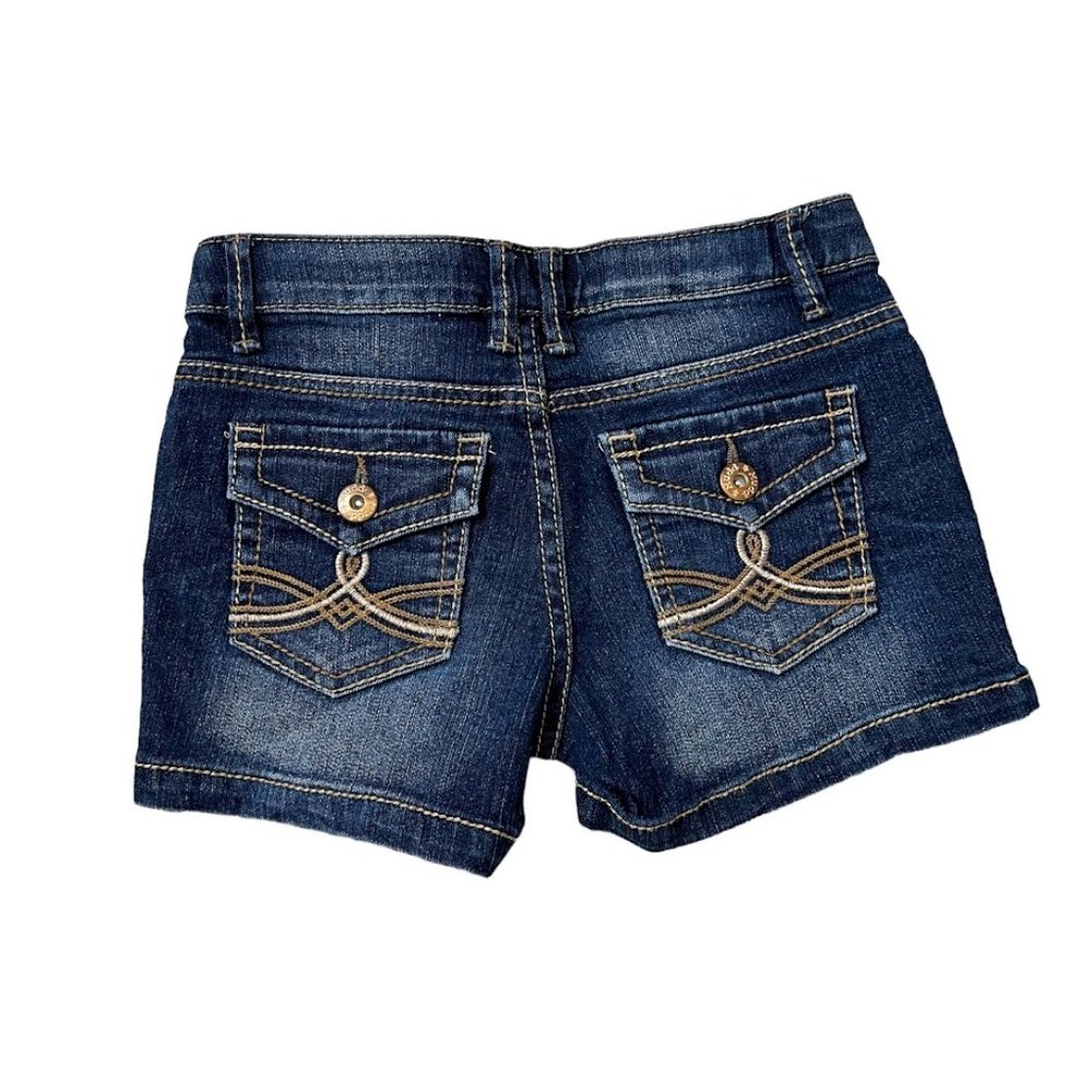 Mudd Denim Jean Shorts Adjustable Waist Girls Size 10